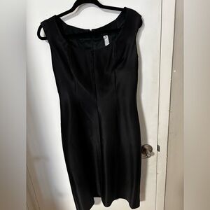 Classic Versace Black Textured Dress